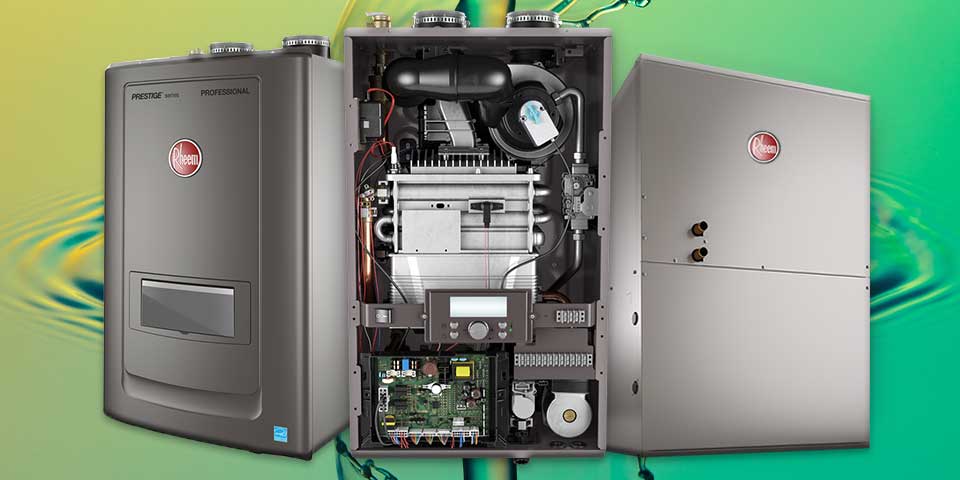 Water heater and boiler combination units